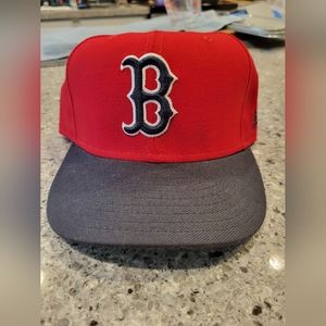 Boston Red Sox New Era Fitted Hat - Size 7 3/8